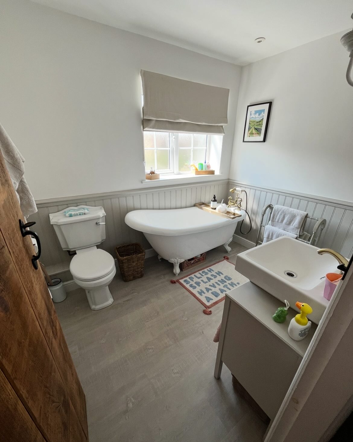 Bathroom cleaning result