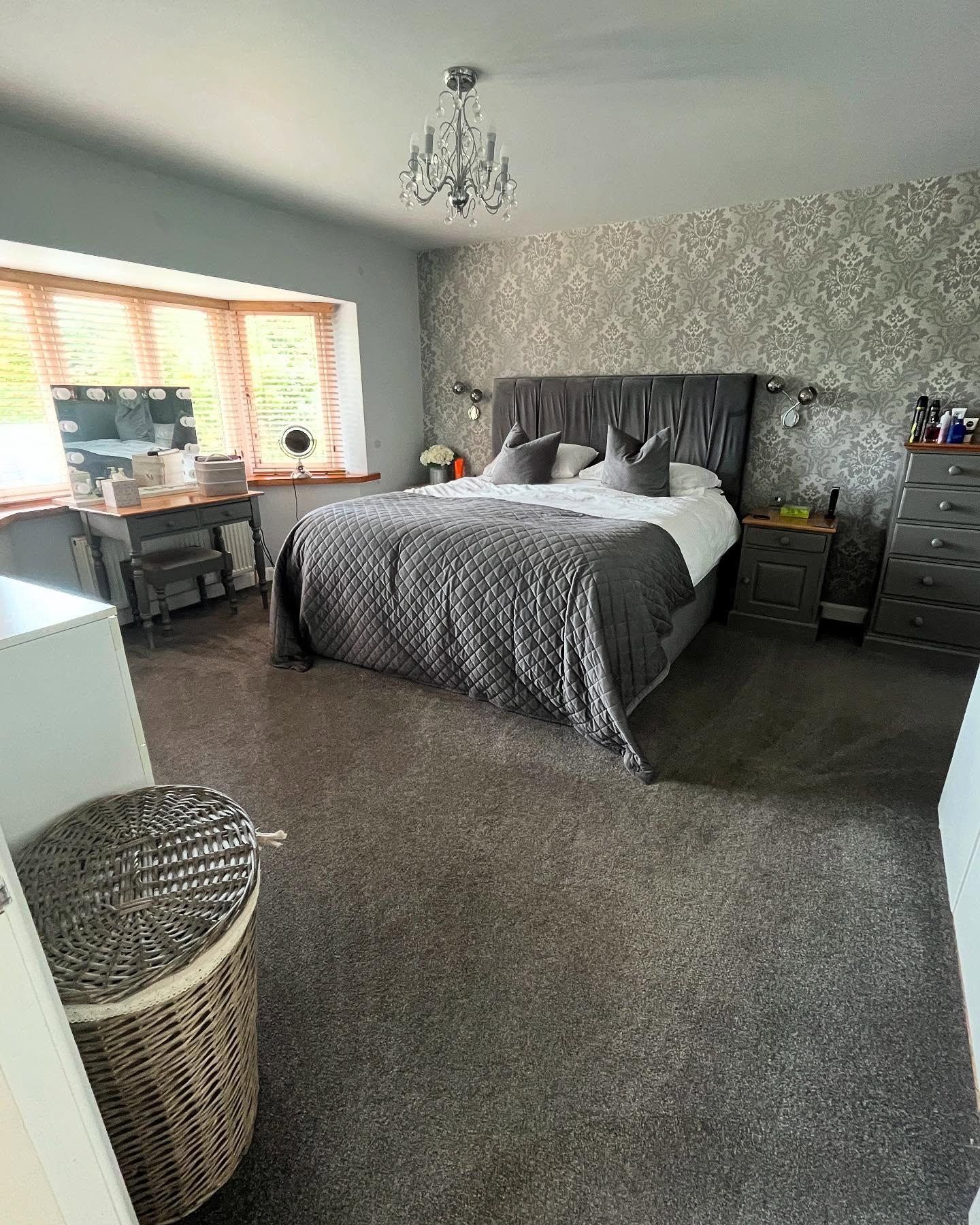 Master bedroom cleaning